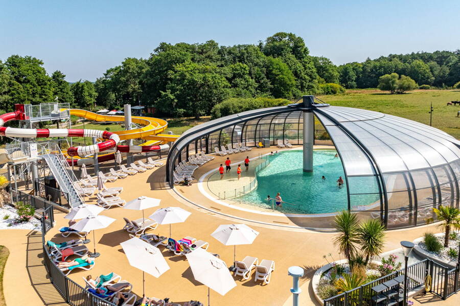 Camping Château La Forêt - Camping 4* di Saint-Julien-des-Landes - regione Paesi-Della-Loira - Photo 0