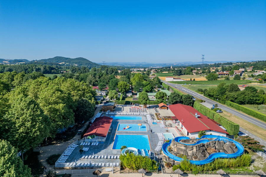 Camping Château de Galaure - Camping 4* di Châteauneuf-de-Galaure - regione Rodano Alpi - Photo 0