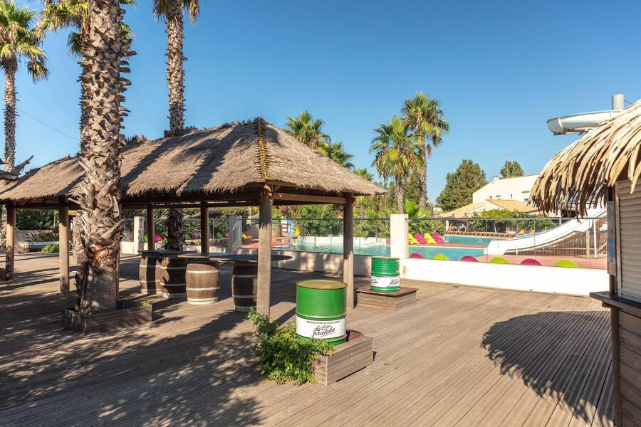 Camping La Plage et le Bord de mer - Camping 2* de Vendres - región Languedoc-Rosellon - Photo 2