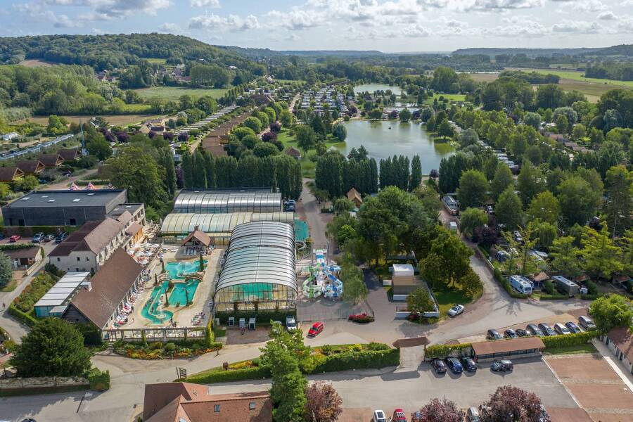 Camping La Croix du Vieux Pont - Camping 5* de Berny-Rivière - región Picardie - Photo 0