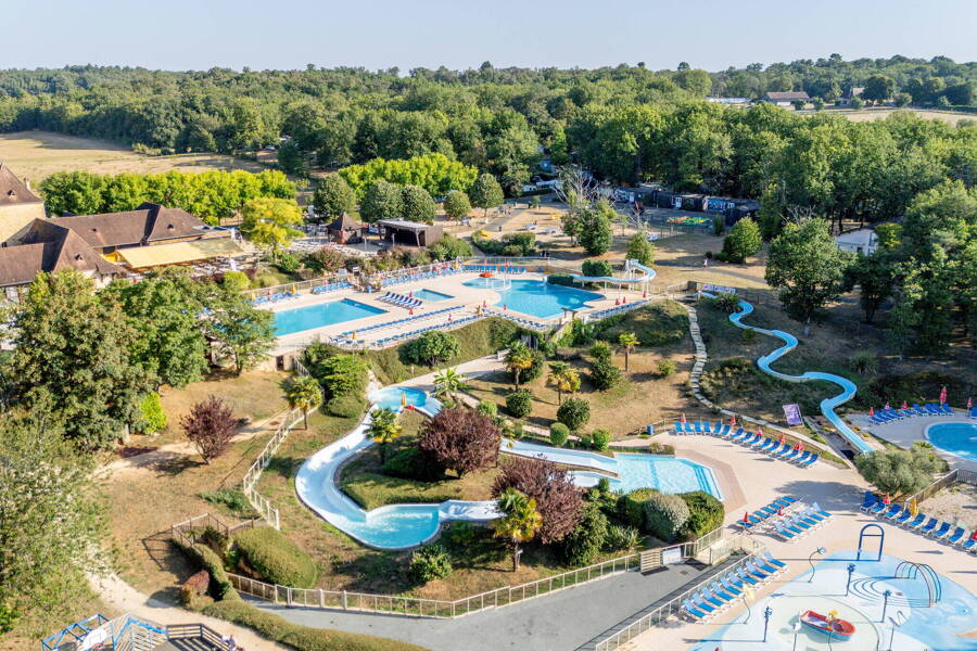 Camping Saint Avit Loisirs - Camping 5* de Saint-Avit-de-Vialard - región Aquitania - Photo 0