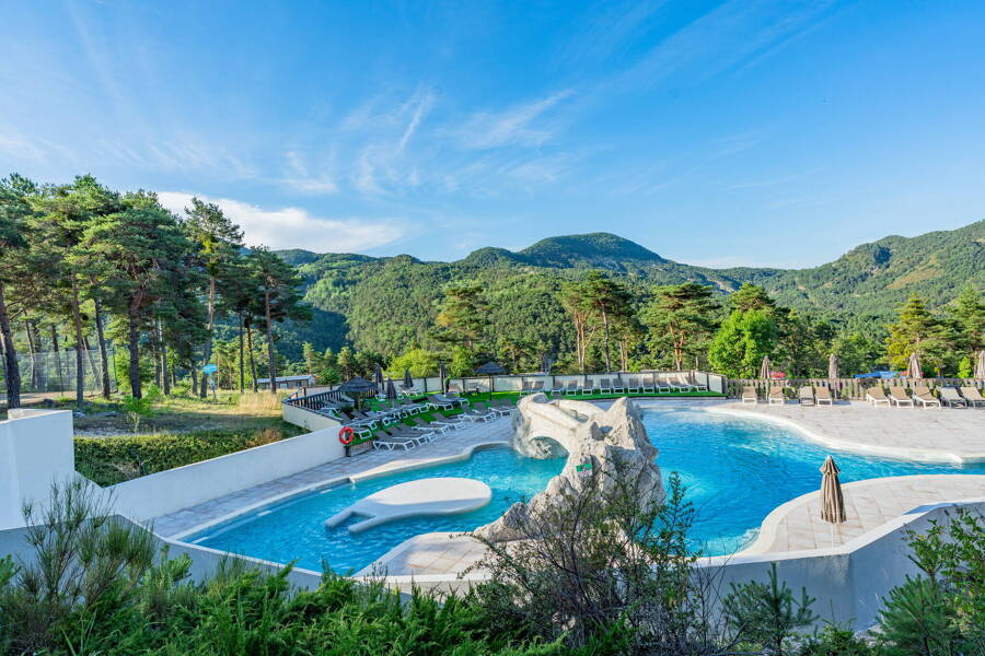 Camping Les Collines de Castellane - Camping 4* de Castellane - región Provenza Costa Azul - Photo 0