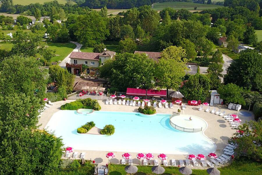 Camping Le Camp de Florence - Camping 4* de La Romieu - región Mediodia-Pyrenees - Photo 0