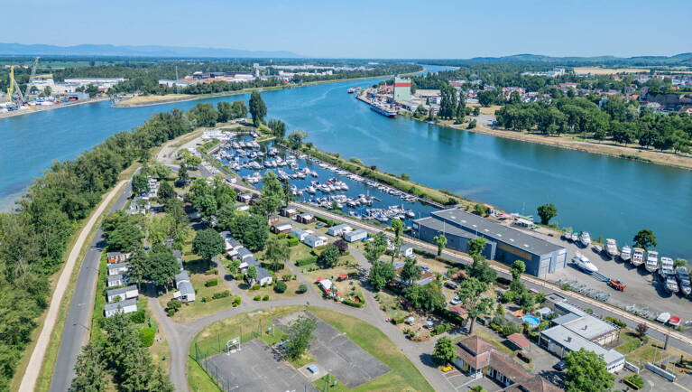 Camping de l'ïle du Rhin