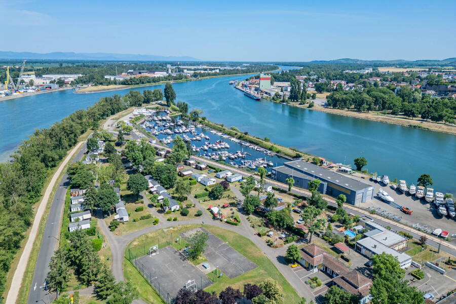 Camping L'Ile du Rhin - Camping 3* de Biesheim - región Alsacia - Photo 0