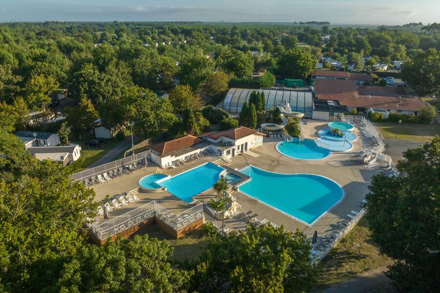 Camping Lou Broustaricq - Camping 4* de Sanguinet - región Aquitania - Photo 0