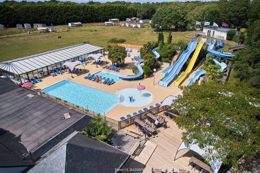 Camping Les Jardins du Morbihan - Camping 4* de Monterblanc - región Bretana - Photo 0