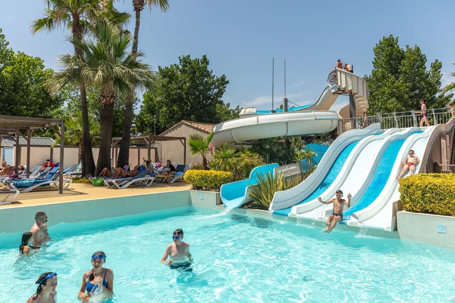 Camping Les Méditerranées - Charlemagne - Camping 5* de Marseillan-Plage - región Languedoc-Rosellon - Photo 0