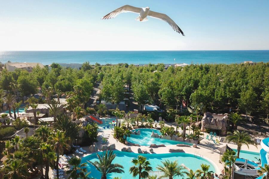 Camping Les Méditerranées - Nouvelle Floride - Camping 5* de Marseillan-Plage - región Languedoc-Rosellon - Photo 0