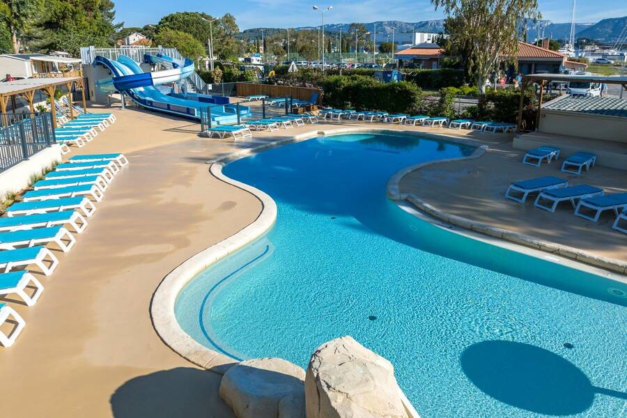 Camping La Presqu'île de St-Mandrier - Camping 4* de Saint-Mandrier-sur-Mer - región Provenza Costa Azul - Photo 0