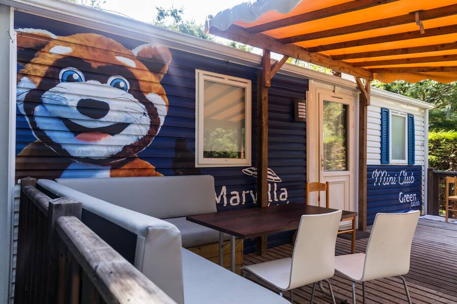 Camping Green Park - Camping 4* de Cagnes-sur-Mer - región Provenza Costa Azul - Photo 2