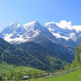 Campeggio in montagna