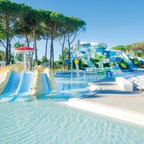 Camping con parco acquatico