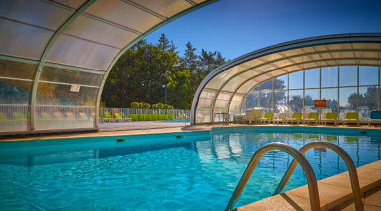 Camping con piscina calentada Camping con piscina calentada