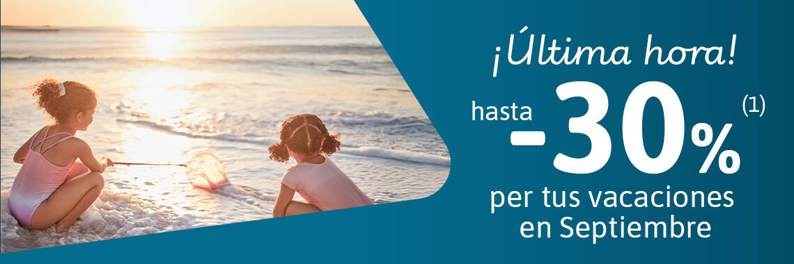 Vacaciones en Septiembre Vacaciones en Septiembre