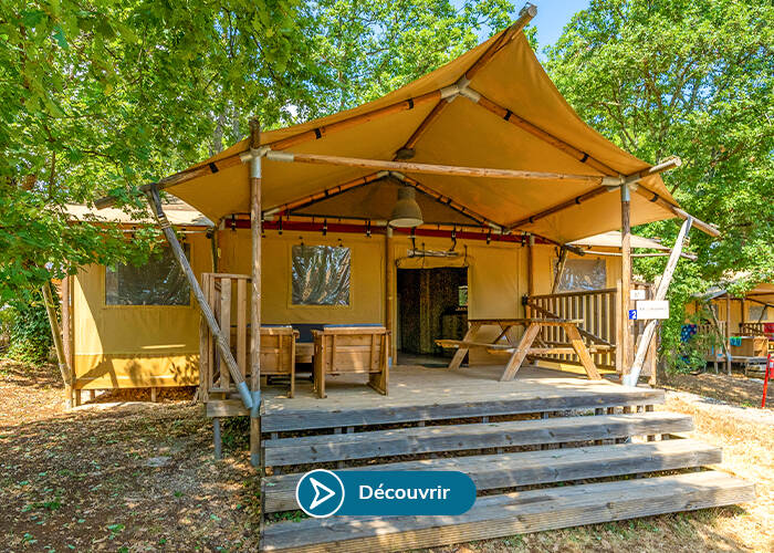 Découvrez nos Tentes safari luxe Découvrez nos Tentes safari luxe
