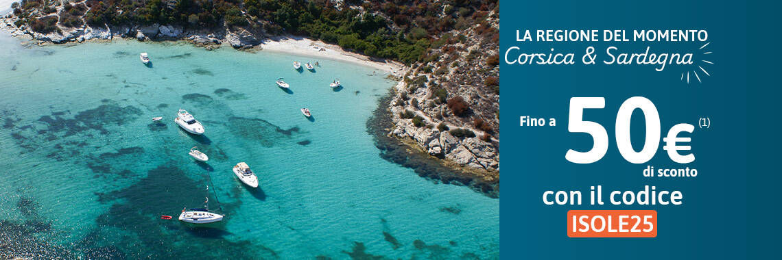 La regione del momento : Corsica e Sardegna La regione del momento : Corsica e Sardegna